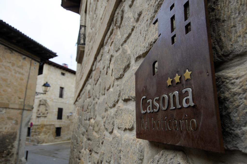 Hotel Casona del Boticario San Vicente de la Sonsierra Exterior foto
